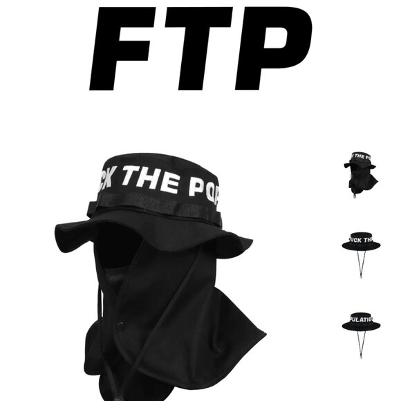 FTP Boonie Face Mask Hat - Picture 1 of 4